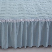 蕾丝米2全三件套加厚1815米床裙床罩棉12米m四件套夹水洗棉