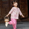 女童汉服两件套儿童蝴蝶，唐装女孩中国风，套装儿童夏季古风童装改良