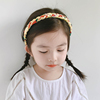 布艺麻花发箍女童韩国不伤头带齿防滑压发小女孩儿童发卡头箍发饰