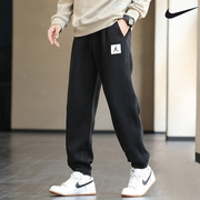 Nike耐克Jordan运动裤男2023冬季AJ篮球裤针织收口长裤DQ7469