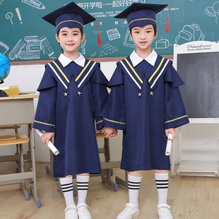 幼儿园博士服儿童学士服套装，拍照礼服早教班毕业季服装(季服装)男女毕业袍