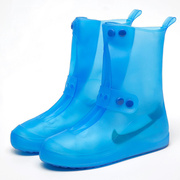 雨天防水鞋套加厚耐磨底男女，儿童玩水防湿鞋鞋套户外防雨硅胶鞋套