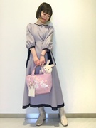 日本贵牌maison女包，古风汉服搭配缎面蕾丝，兔子系列仙女甜美女包