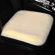 冬季汽车毛绒坐垫毛绒保暖加厚小垫单片三件套通用座垫座套座椅套