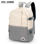 hks-homme双肩包女士(包女士，)大容量旅行背包，户外登山电脑包大学生书包男