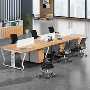 办公桌椅组合办公家具现代简约职员办公桌2人4人6人屏风工位