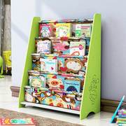 宝宝书架儿童书柜幼儿园图书架，小孩家用简易绘本架卡通玩具收纳层
