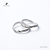 RONIN MADE 双子对戒925银vintage戒指原创设计银色男女情侣复古