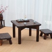 实木折叠小方桌小餐桌飘窗桌休闲桌炕桌榻榻米茶几地台桌围棋桌