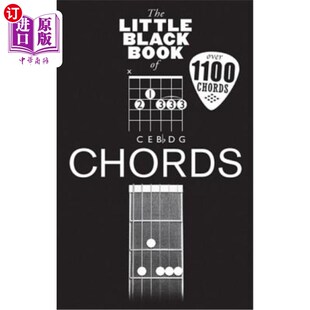 海外直订The Little Black Book of Chords 小黑皮书的和弦