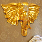 大象头壁挂欧式墙壁挂件客厅，玄关酒吧沙发背景墙餐厅墙面装饰