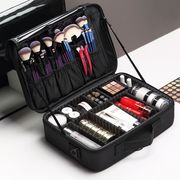 大容量化妆包女便携旅行化妆品收纳包袋ins风超火专业师手提箱盒