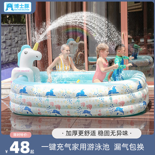 游泳池儿童家用可折叠充气加厚水池室内婴儿小孩家庭游泳池洗澡桶