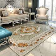 几约珊瑚绒玫瑰花卉客厅园室地毯床边毯长毛绒满铺欧式田卧茶简垫