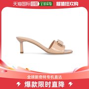 香港直邮SALVATORE FERRAGAMO 米色女士高跟凉鞋 01-E562-758005