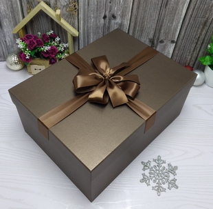 特大号黑色长方形盒包装盒毛衣衬衫鞋盒生日礼物盒定制印logo