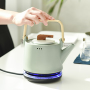 陶瓷烧水壶智能无按键电热，便携式开水壶功夫泡茶专用快速热水壶