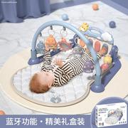 脚踏钢琴婴儿健身架器躺着玩踩蹬宝宝新生幼儿0一1岁3到6个月玩具