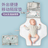 便携式婴儿换尿布垫防水牛津布，隔尿便携式纸巾抽尿布收纳妈咪包
