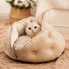 猫窝冬天保暖幼猫专用秋季猫咪，床垫宠物用品，大全小型犬加厚狗狗窝
