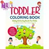 海外直订Toddler Coloring Book  Baby Activity Book for Kids (Coloring Book for Preschoole 幼儿涂色书 幼儿书(学前