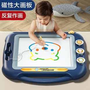 大号儿童画画板磁性磁力，彩色写字板宝宝，涂鸦板家用幼儿1-3岁2玩具