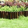 防腐木木栅栏围栏护栏小篱笆庭院装饰花圃，篱笆实木室内木桩喷漆