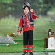 六一少数民族演出服儿童壮族侗族哈尼族女童服饰苗族男童表演服
