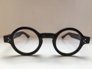 G BURT天然牛角圆框复古眼镜 平面镜男女通用
