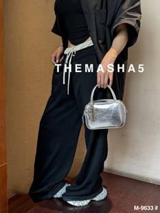 玛莎2024女包时尚洋气小众设计高级感波斯顿手提包单肩斜挎包