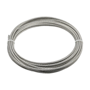 304不锈钢钢丝绳4568101216mm晾衣架钢丝绳起重钢丝绳包塑