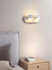壁灯卧室床头灯现代简约客厅，墙壁灯创意现代简约北欧极简双头壁灯