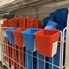 宜家苏纳思挂篮推车便携式收纳厨房餐具家用盛具杂物塑料盒小挂桶