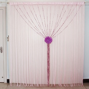 韩式水晶线帘隔断珠帘，门帘加密帘，装饰挂帘玄关帘子客厅成品防蚊