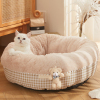 猫窝冬季保暖猫咪床屋沙发垫子甜甜圈狗狗窝四季通用冬天宠物用品
