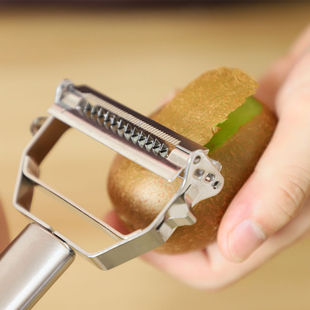 多功能不锈钢刨皮刨丝两用厨房果蔬切丝器刨丝器家用刮皮削皮器