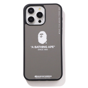 BAPE 手机壳 IPHONE 15 PRO/PRO MAX 镜面猿头字母 日本 MIRROR