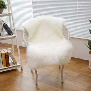 仿羊皮毛毛地毯白色长毛，橱窗垫沙发垫，客厅卧室飘窗垫茶几carpet