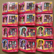 美泰正版芭比娃娃迷你系列梦想，萌宠星座女孩换装过家家玩具双子座
