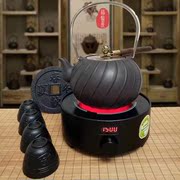 泡茶壶煮茶器茶具套装家用日本铁壶无涂层铸铁壶电陶炉一套烧水