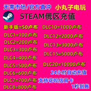 账号直充俄罗斯账户steam钱包，充钱卢布俄区充值卡，余额直冲py6