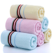 洗脸条10家用小毛巾，男女童巾结婚回礼套装，装纯棉毛巾成人宝宝吸水