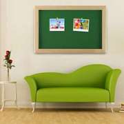 60122厂促木木哥绿色，软木带框软木板，宣传栏照片墙留言板图钉板品