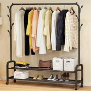 简易衣柜卧室铁架组合装省空间，宿舍折叠收纳挂衣柜储物布衣橱(布衣橱)柜子