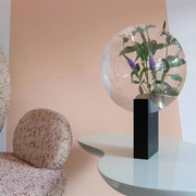 法国aisonadaarcisse创意花瓶镜片几何玄关客厅装饰摆件