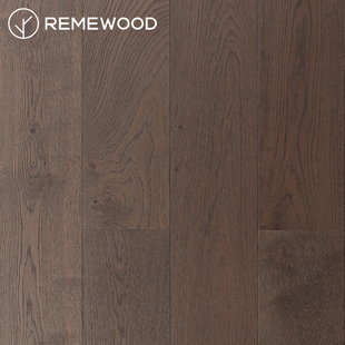 remewood橡木三层实木复合地板f4星美式棕色，锁扣地板地暖地板家用