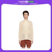 香港直邮潮奢 Bode 男士米色衬衫