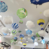 热气球装饰幼儿园开学场景布置教室超市顶部店铺春季氛围云朵吊饰