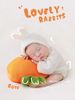 满月婴儿萝卜拍照道具新生的儿宝宝摄影衣服百天照相主题影楼