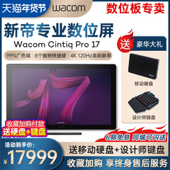 Wacom数位屏绘画屏DTH172 Pro新帝4K高清手绘屏17英寸